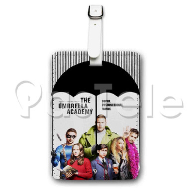 The Umbrella Academy Custom Personalized Luggage Tags PU Leather Travel Baggage Name ID Labels