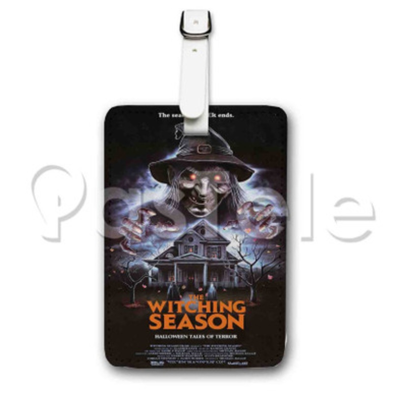 The Witching Season Custom Personalized Luggage Tags PU Leather Travel Baggage Name ID Labels