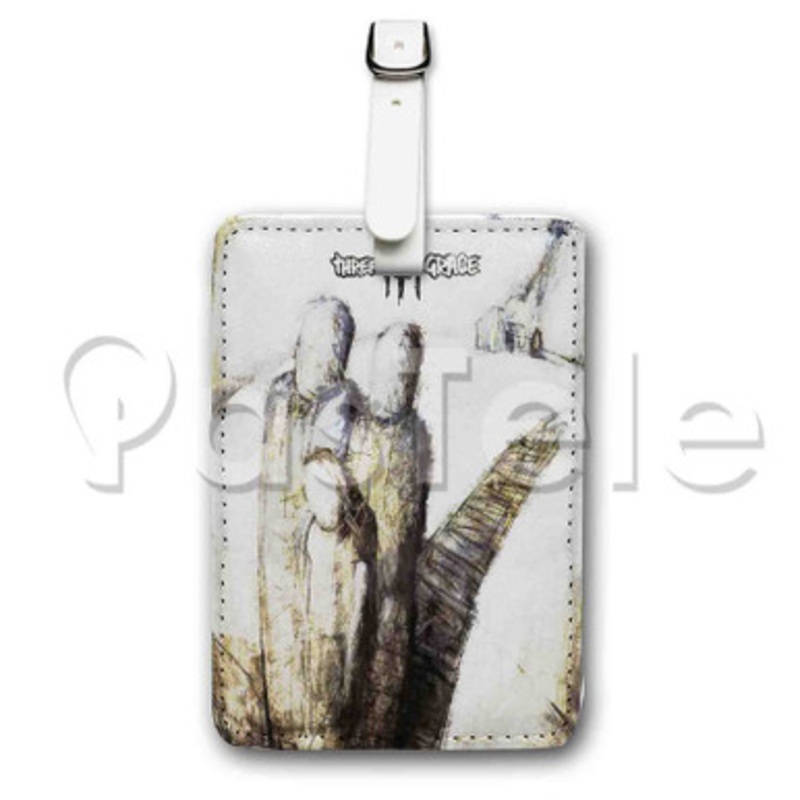 Three Days Grace Custom Personalized Luggage Tags PU Leather Travel Baggage Name ID Labels