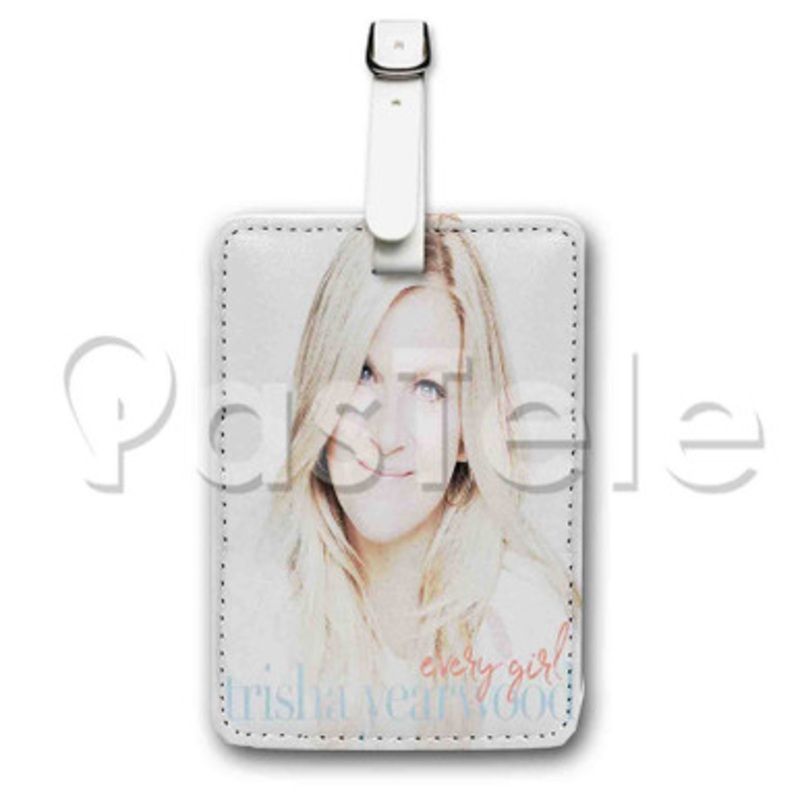 Trisha Yearwood Every Girl Custom Personalized Luggage Tags PU Leather Travel Baggage Name ID Labels