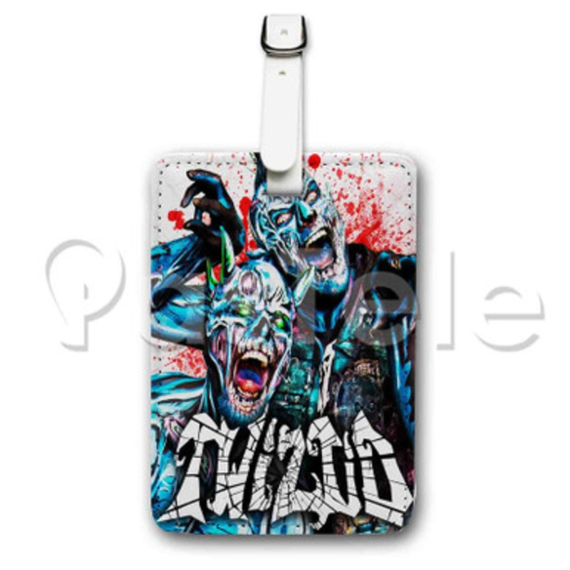 Twiztid Custom Personalized Luggage Tags PU Leather Travel Baggage Name ID Labels