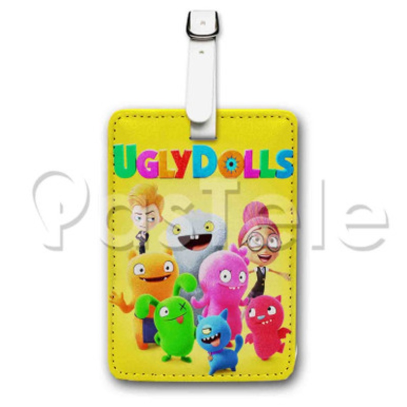 Ugly Dolls Custom Personalized Luggage Tags PU Leather Travel Baggage Name ID Labels