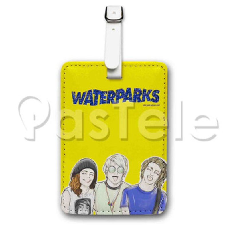 Waterparks Band Custom Personalized Luggage Tags PU Leather Travel Baggage Name ID Labels