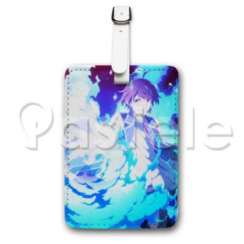 Kenja no Mago Custom Personalized Luggage Tags PU Leather Travel Baggage Name ID Labels