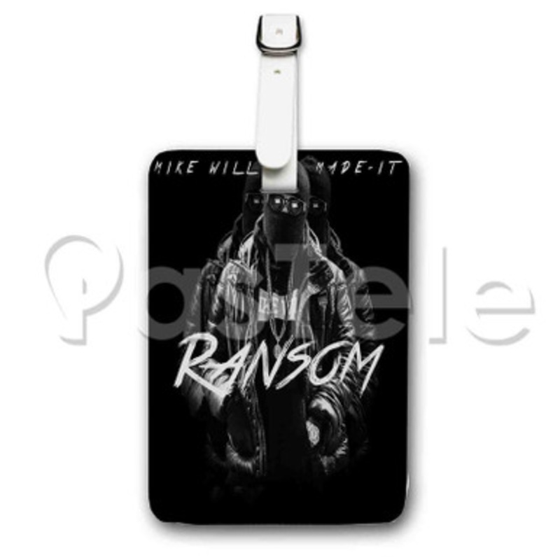 Mike Wi LL Made It Custom Personalized Luggage Tags PU Leather Travel Baggage Name ID Labels