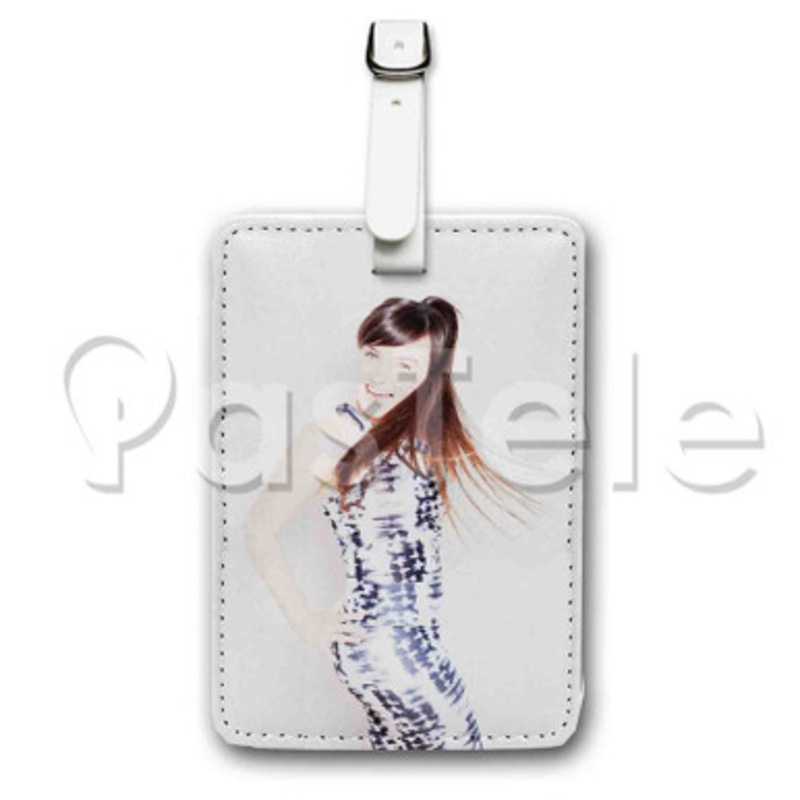 Molly Burke Custom Personalized Luggage Tags PU Leather Travel Baggage Name ID Labels