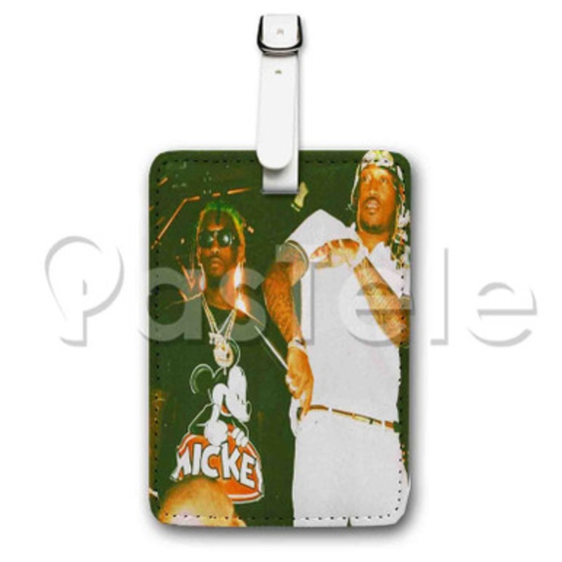 Oh Yeah Future Feat Offset Custom Personalized Luggage Tags PU Leather Travel Baggage Name ID Labels