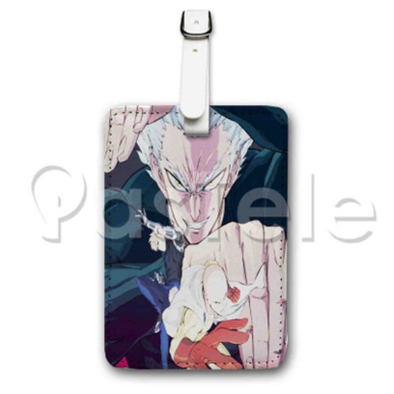One Punch Man Season 2 Custom Personalized Luggage Tags PU Leather Travel Baggage Name ID Labels