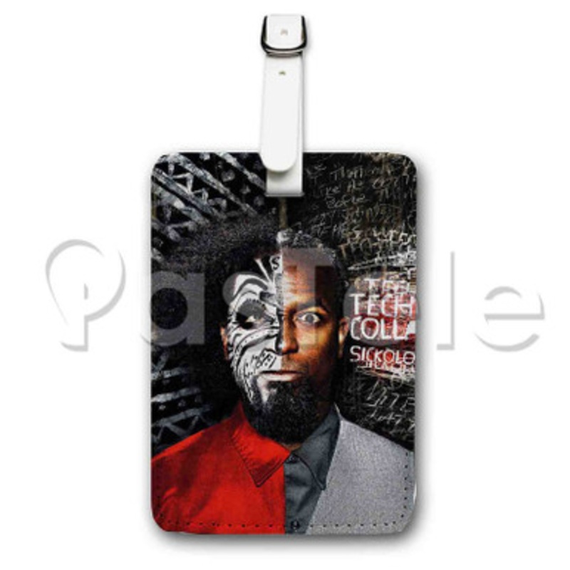 Tech N9ne Custom Personalized Luggage Tags PU Leather Travel Baggage Name ID Labels
