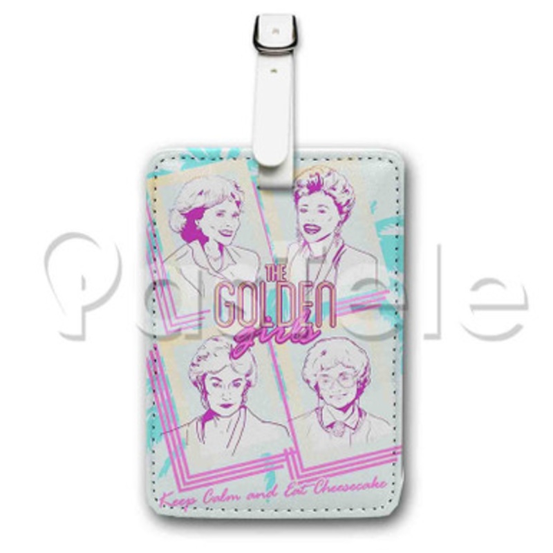 The Golden Girls 2 Custom Personalized Luggage Tags PU Leather Travel Baggage Name ID Labels