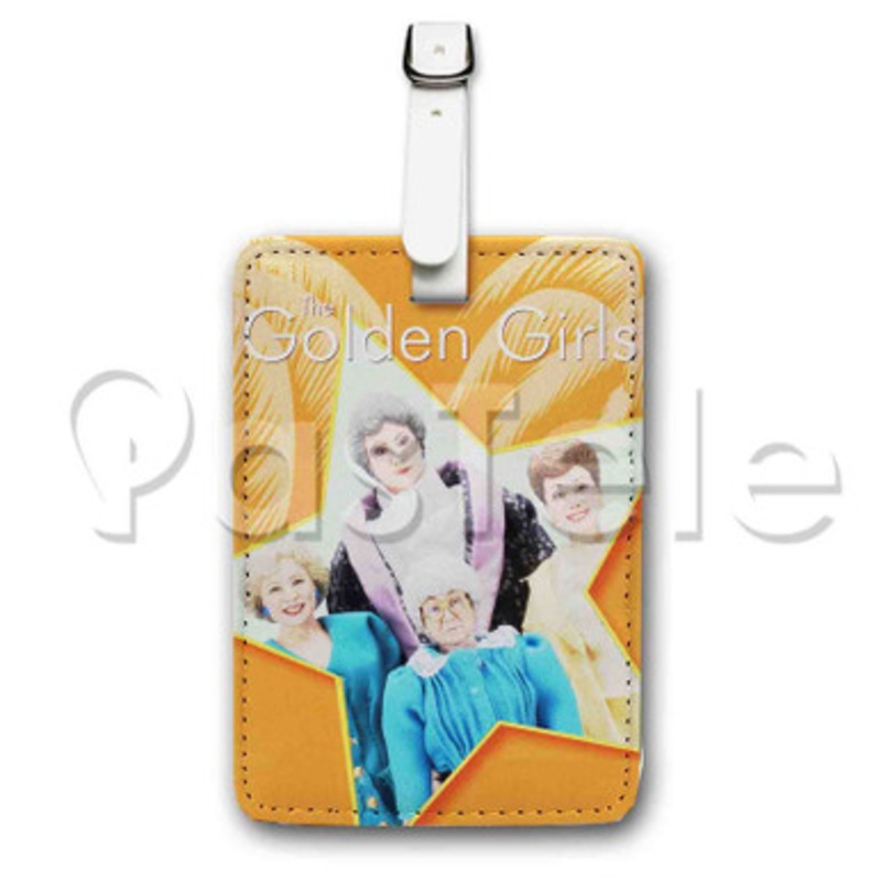 The Golden Girls Custom Personalized Luggage Tags PU Leather Travel Baggage Name ID Labels