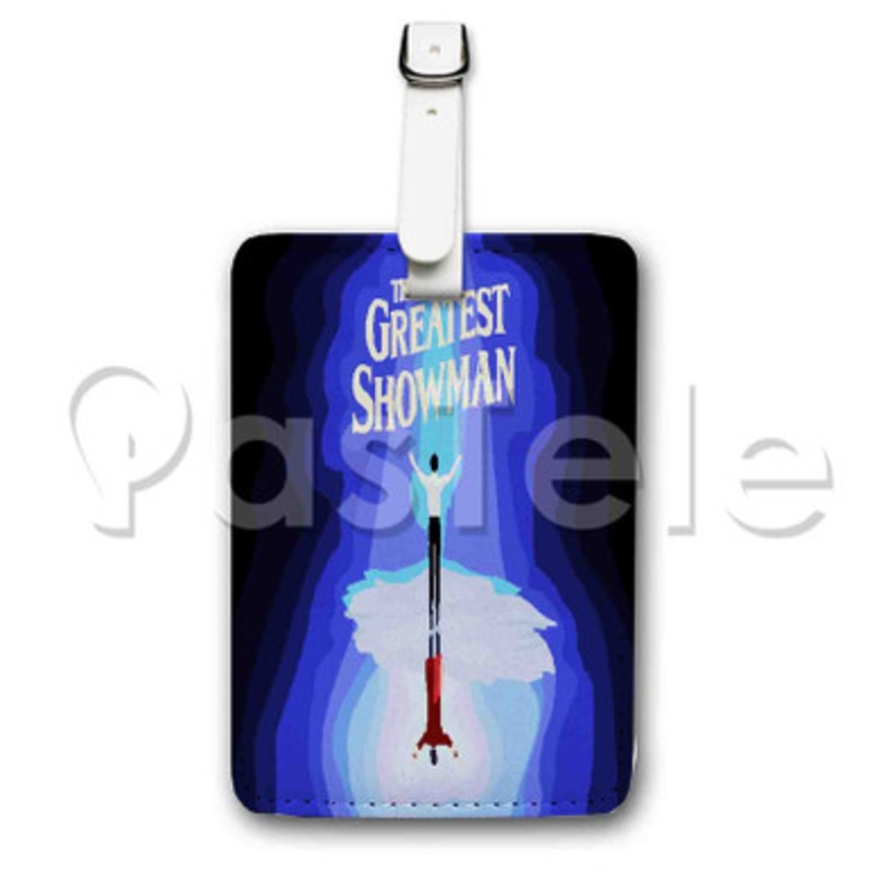 The Greatest Showman Custom Personalized Luggage Tags PU Leather Travel Baggage Name ID Labels