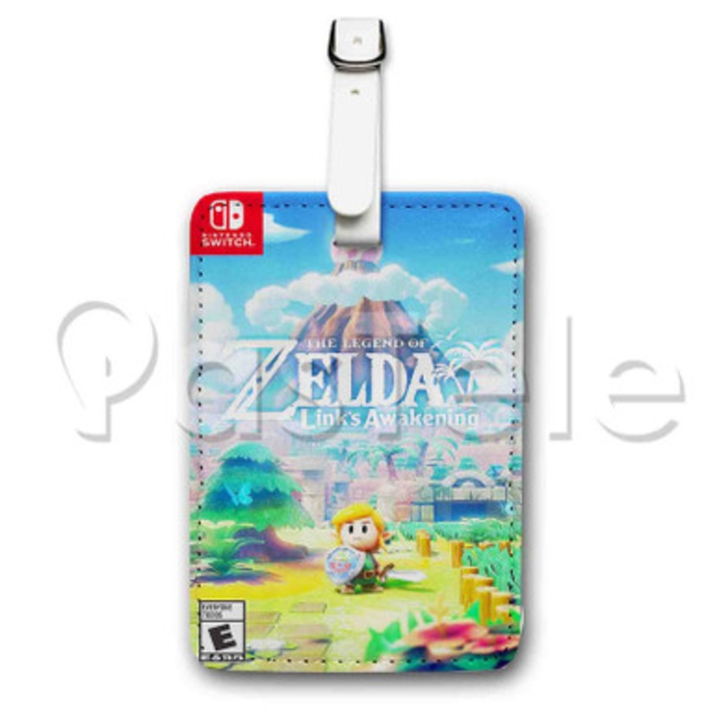 The Legend of Zelda Link s Awakening Custom Personalized Luggage Tags PU Leather Travel Baggage Name ID Labels