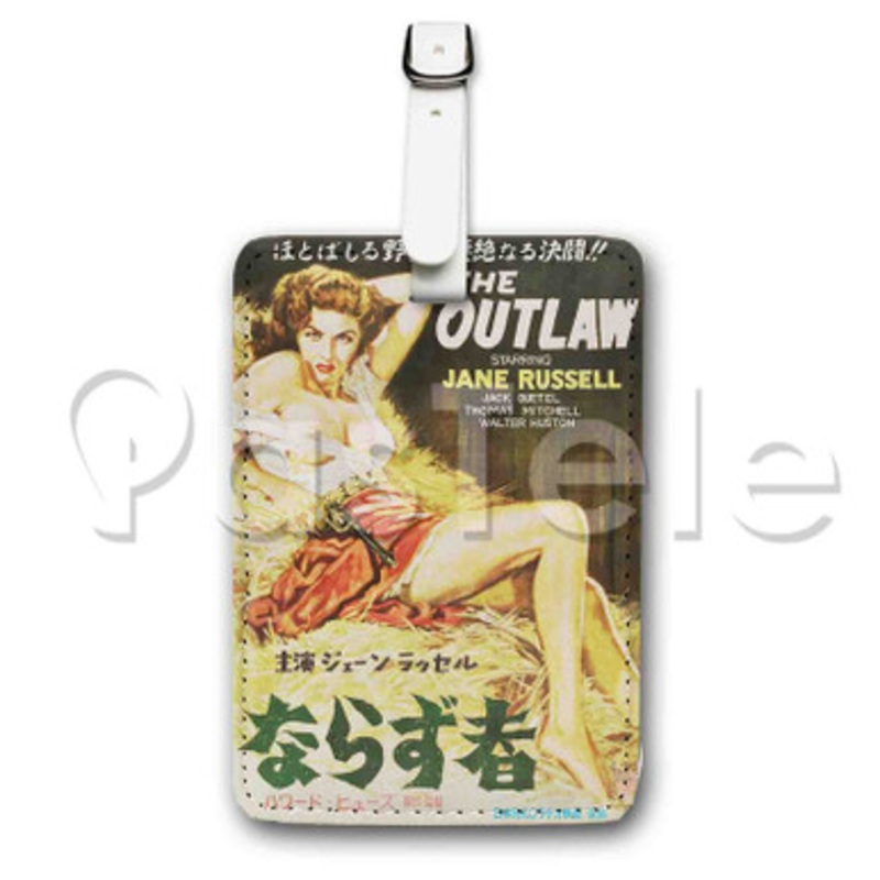 the outlaw Custom Personalized Luggage Tags PU Leather Travel Baggage Name ID Labels