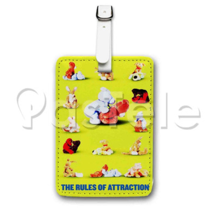 The Rules of Attraction Custom Personalized Luggage Tags PU Leather Travel Baggage Name ID Labels