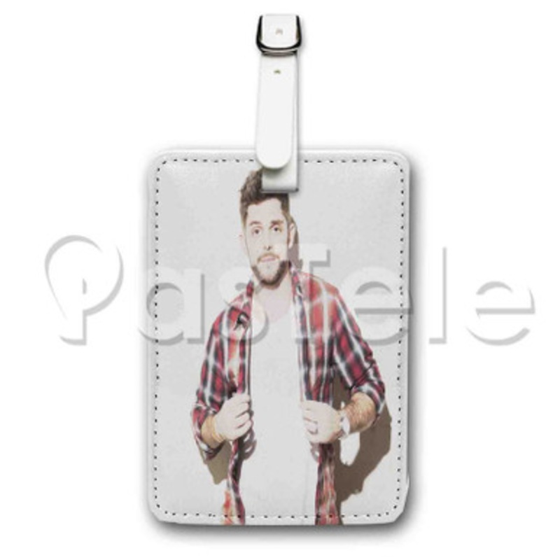 thomas rhett Custom Personalized Luggage Tags PU Leather Travel Baggage Name ID Labels