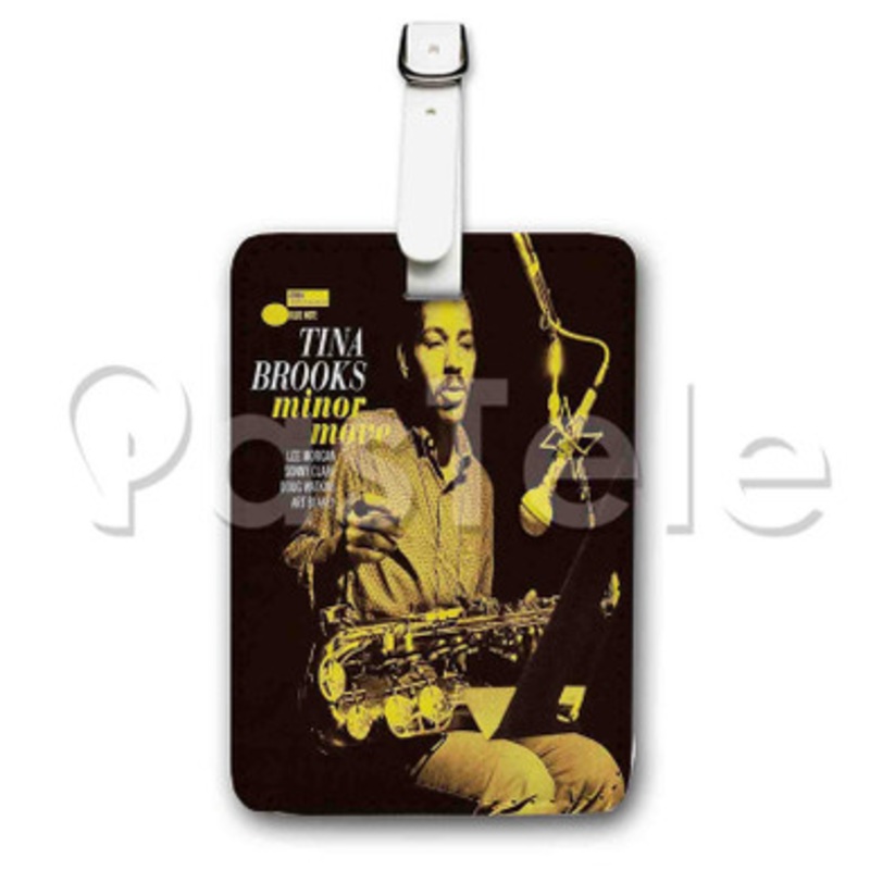 Tina Brooks Minor Move Custom Personalized Luggage Tags PU Leather Travel Baggage Name ID Labels