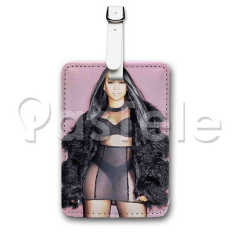 Trina Custom Personalized Luggage Tags PU Leather Travel Baggage Name ID Labels