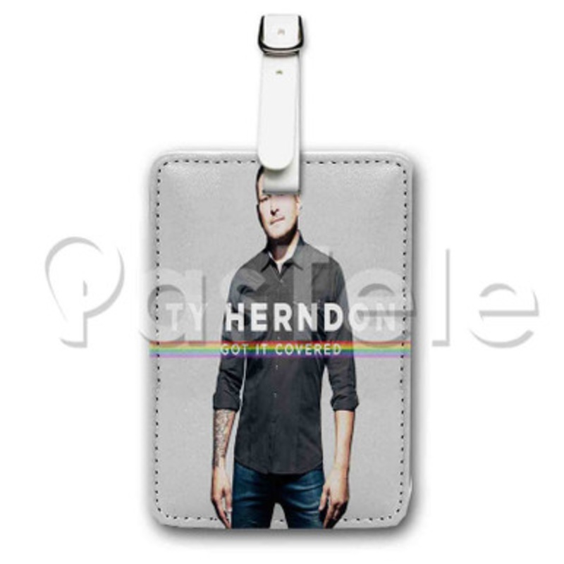 Ty Herndon Got It Covered Custom Personalized Luggage Tags PU Leather Travel Baggage Name ID Labels
