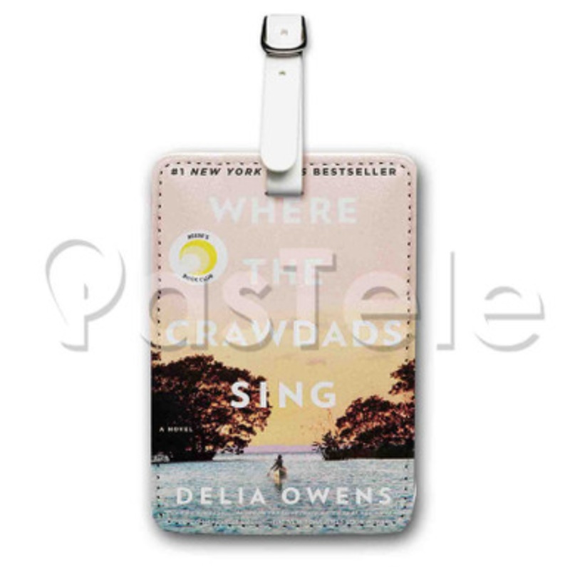 Where the Crawdads Sing Custom Personalized Luggage Tags PU Leather Travel Baggage Name ID Labels