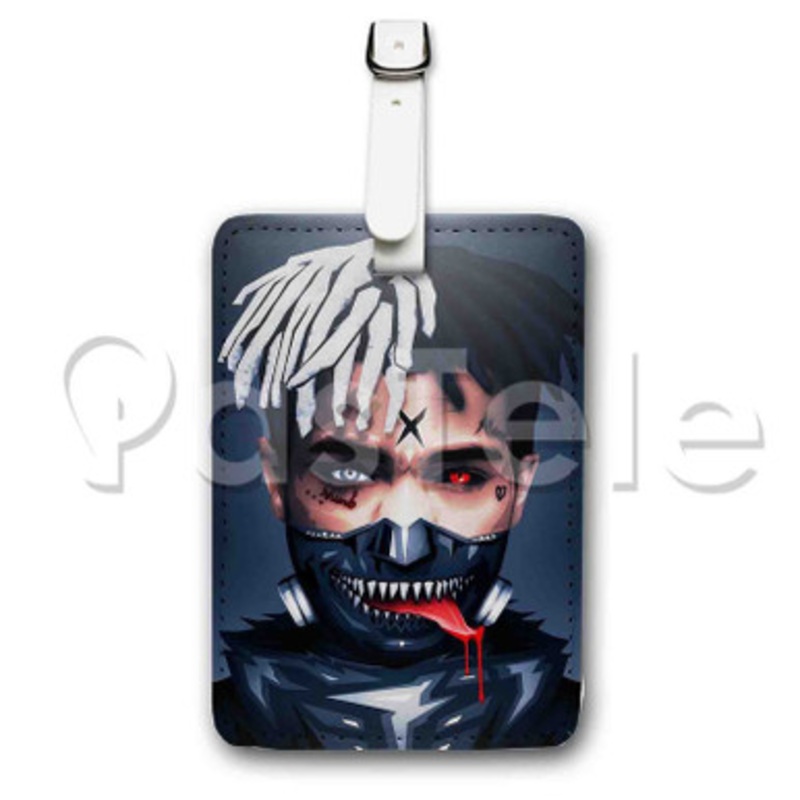 XXXTentacion Custom Personalized Luggage Tags PU Leather Travel Baggage Name ID Labels