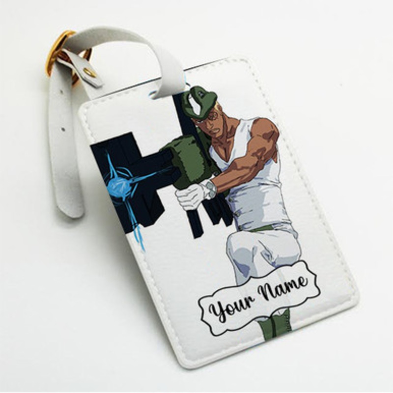 Pastele Lille Barro Bleach Custom Luggage Tags Personalized Name PU Leather Luggage Tag With Strap Awesome Baggage Hanging Suitcase Bag Tags Name ID Labels Travel Bag Accessories