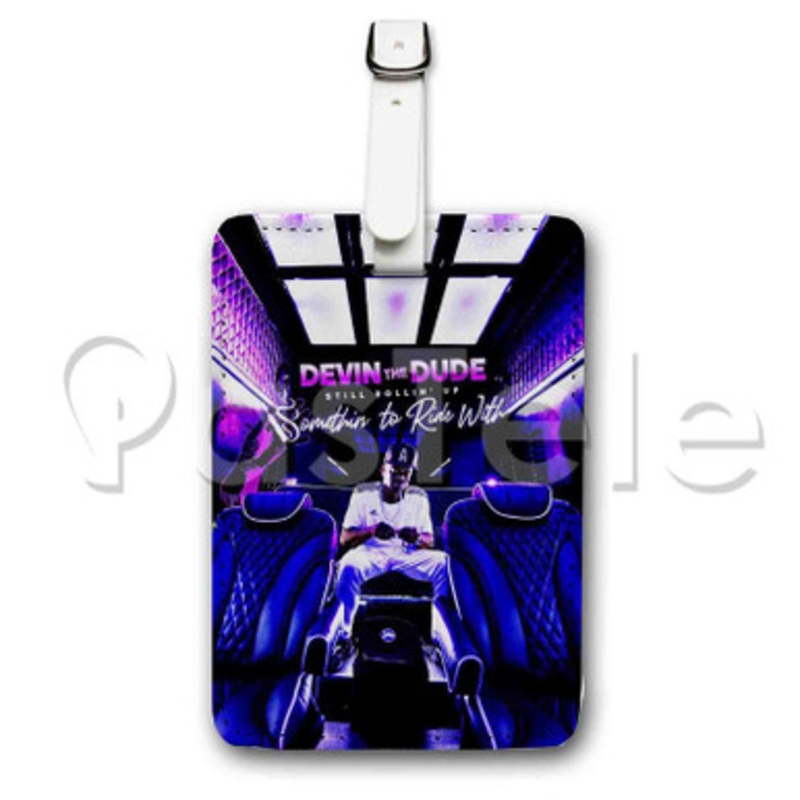Devin The Dude Custom Luggage Tags PU Leather Travel Baggage Name ID Labels Tag