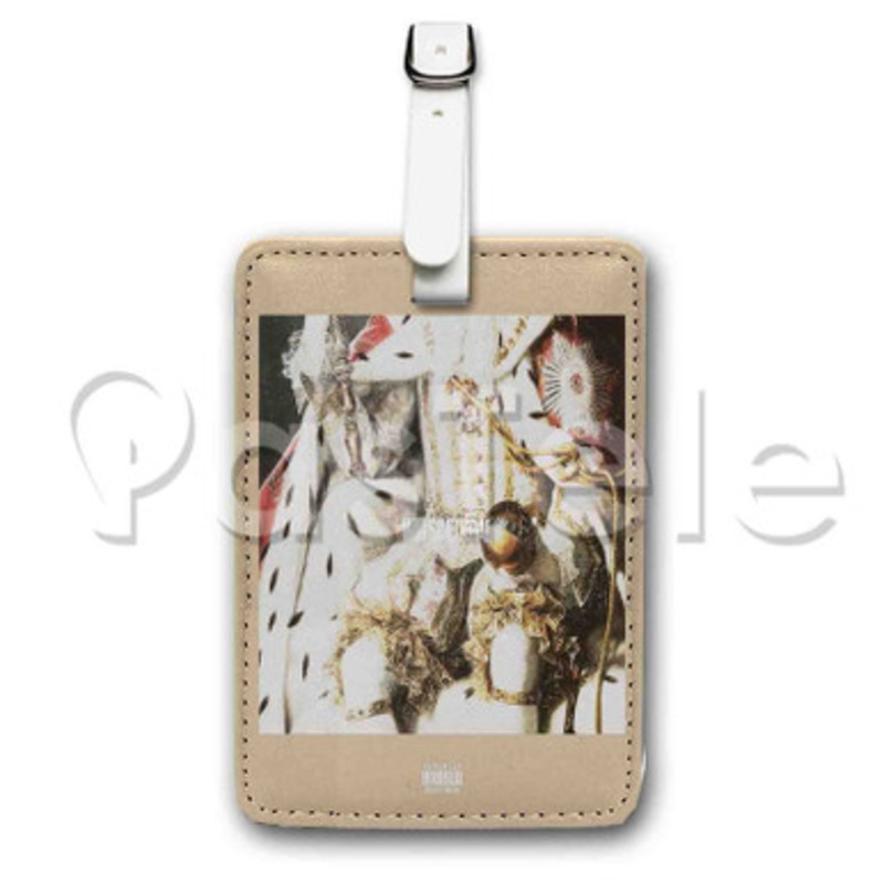 Ezhel Ufo361 Wir sind Kral Custom Luggage Tags PU Leather Travel Baggage Name ID Labels Tag