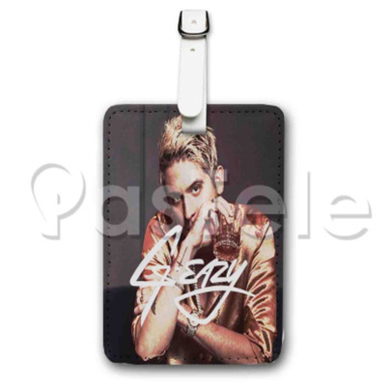 G Eazy Custom Luggage Tags PU Leather Travel Baggage Name ID Labels Tag