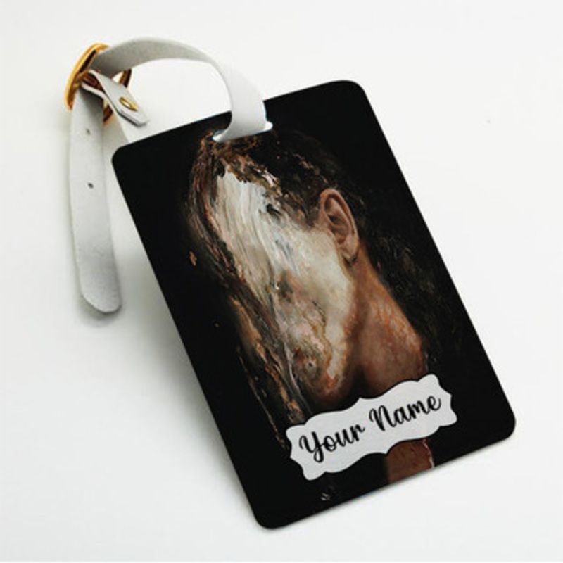 Pastele 070 Shake You Can t Kill Me Custom Luggage Tags Personalized Name PU Leather Luggage Tag With Strap Awesome Baggage Hanging Suitcase Bag Tags Name ID Labels Travel Bag Accessories