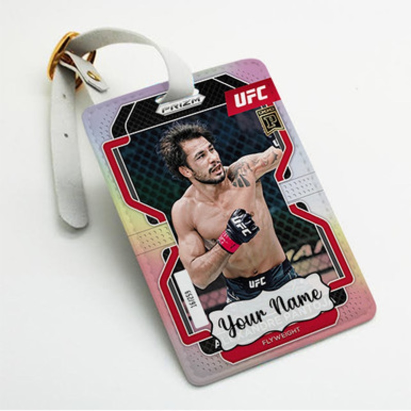 Pastele Alexandre Pantoja Custom Luggage Tags Personalized Name PU Leather Luggage Tag With Strap Awesome Baggage Hanging Suitcase Bag Tags Name ID Labels Travel Bag Accessories