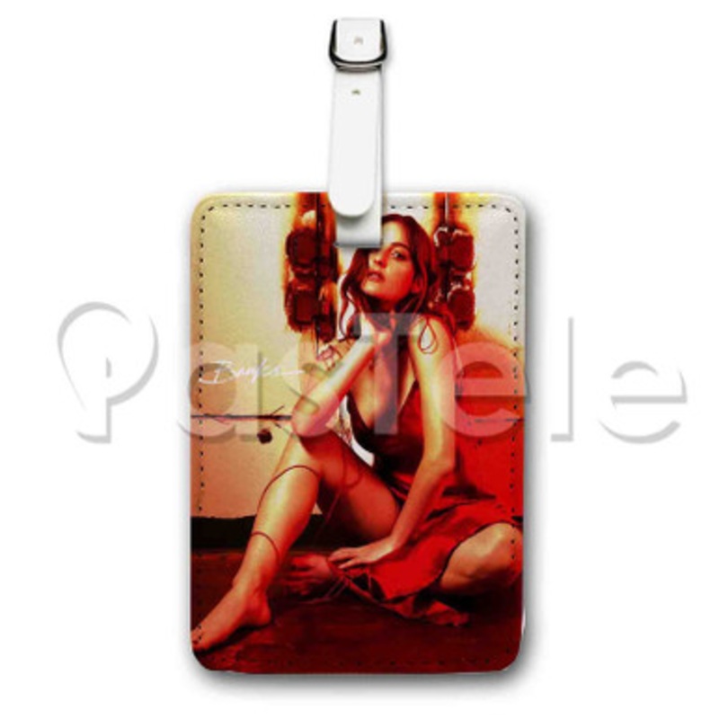 Banks Custom Luggage Tags PU Leather Travel Baggage Name ID Labels Tag