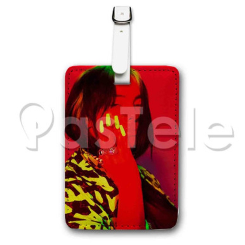 Billie Eilish Everything I Wanted Custom Luggage Tags PU Leather Travel Baggage Name ID Labels Tag