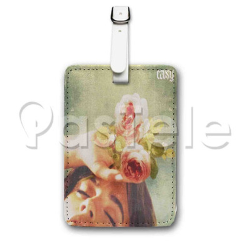 Camila Cabello Easy Custom Luggage Tags PU Leather Travel Baggage Name ID Labels Tag