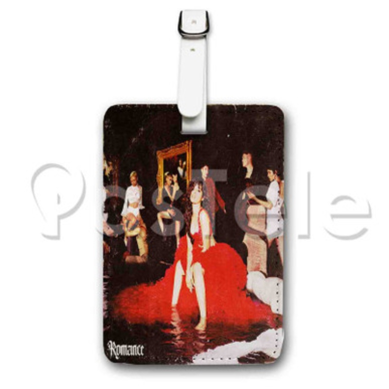 Camila Cabello Romance Custom Luggage Tags PU Leather Travel Baggage Name ID Labels Tag