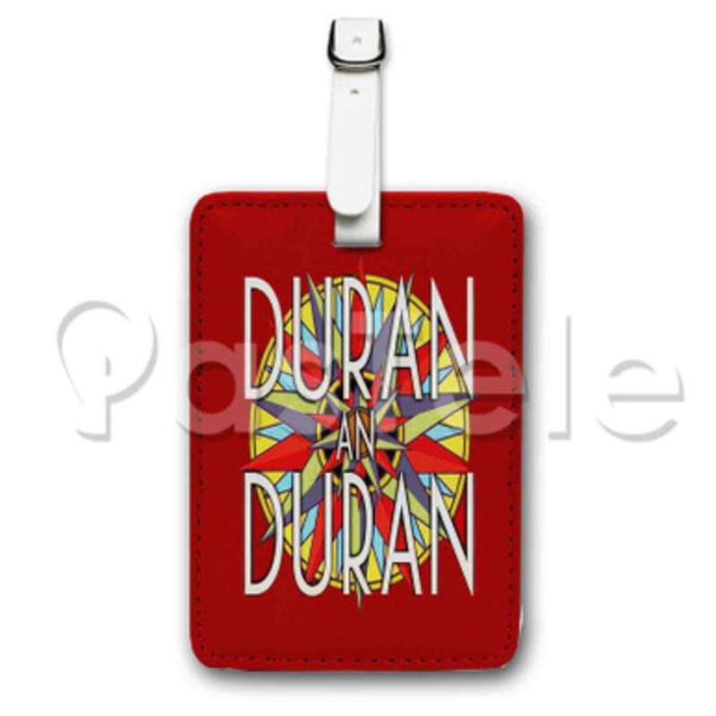 duran duran d Custom Luggage Tags PU Leather Travel Baggage Name ID Labels Tag