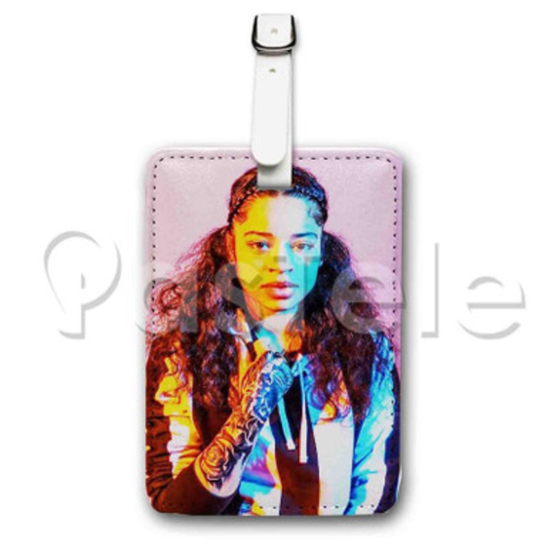 Ella Mai Custom Luggage Tags PU Leather Travel Baggage Name ID Labels Tag