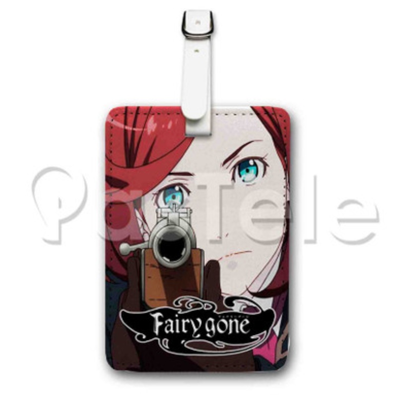 Fairy Gone 2 Custom Luggage Tags PU Leather Travel Baggage Name ID Labels Tag