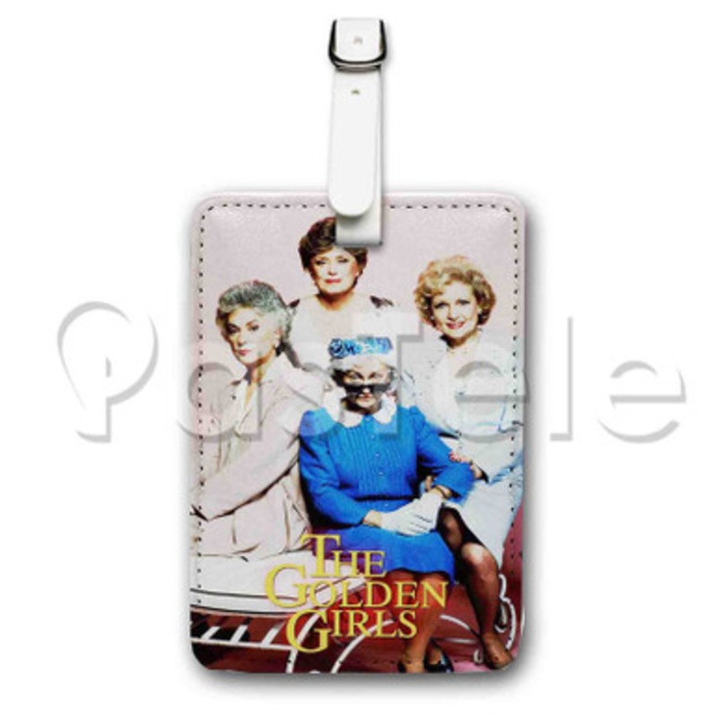 Golden Girls Custom Luggage Tags PU Leather Travel Baggage Name ID Labels Tag