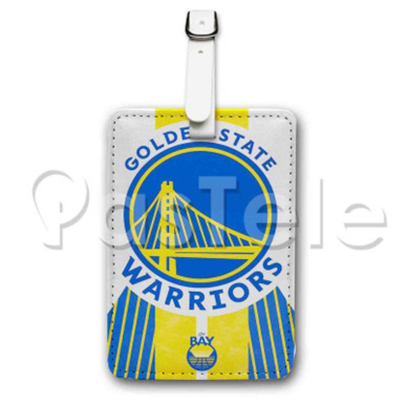 Golden State Warriors NBA Custom Luggage Tags PU Leather Travel Baggage Name ID Labels Tag
