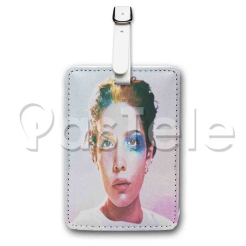 Halsey Manic Custom Luggage Tags PU Leather Travel Baggage Name ID Labels Tag