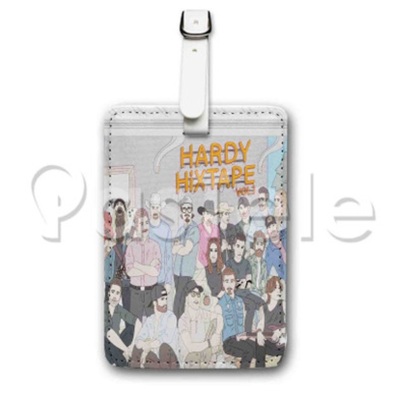 Hardy Nothin Out Here Custom Luggage Tags PU Leather Travel Baggage Name ID Labels Tag