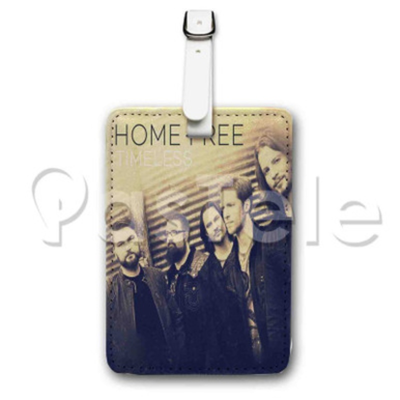 Home Free Custom Luggage Tags PU Leather Travel Baggage Name ID Labels Tag