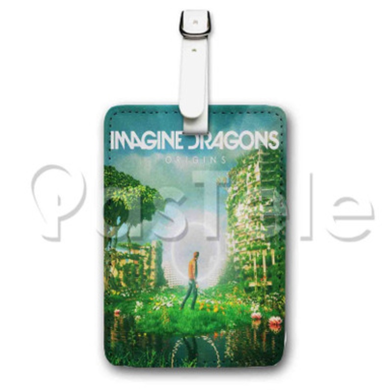 Imagine Dragons Origins Custom Luggage Tags PU Leather Travel Baggage Name ID Labels Tag