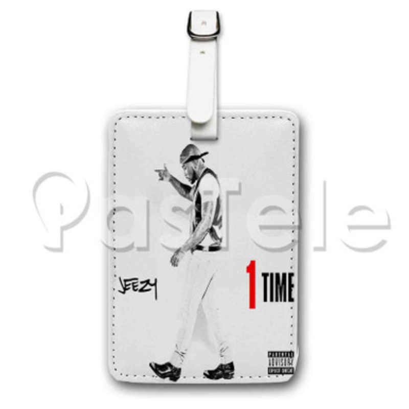 Jeezy Custom Luggage Tags PU Leather Travel Baggage Name ID Labels Tag