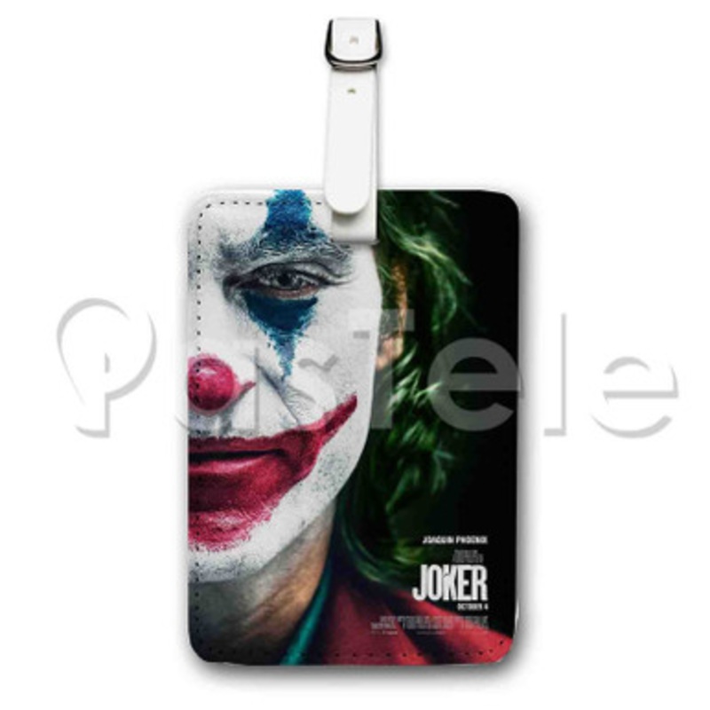 Joker 2 Custom Luggage Tags PU Leather Travel Baggage Name ID Labels Tag