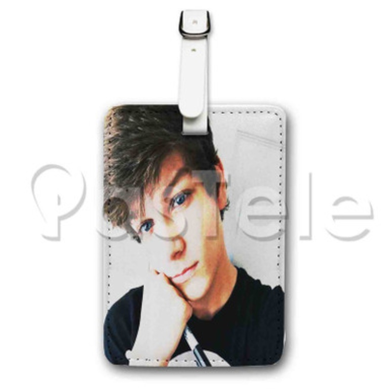 jonas bridges Custom Luggage Tags PU Leather Travel Baggage Name ID Labels Tag