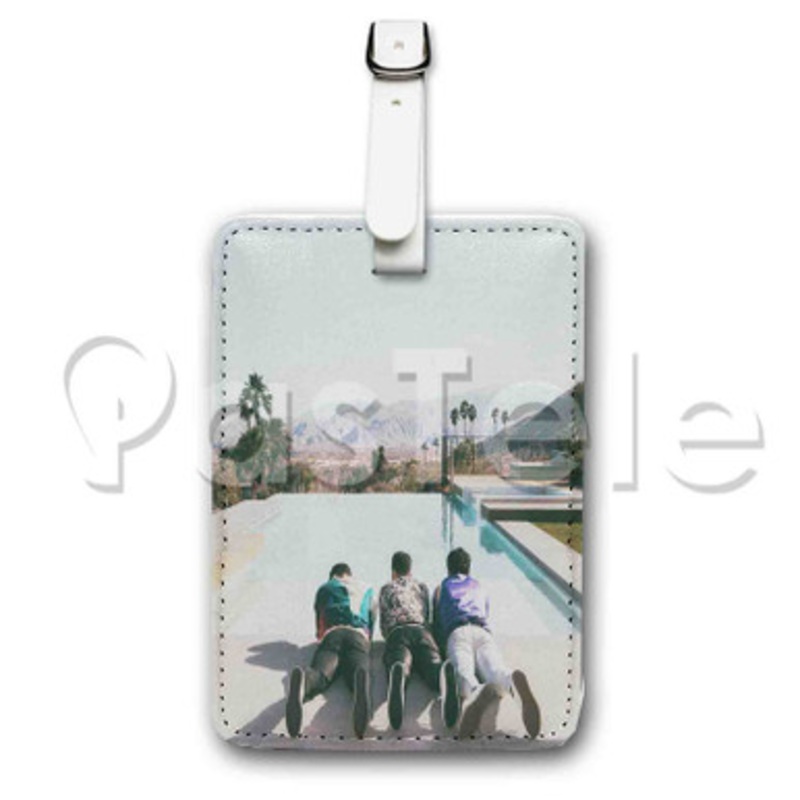 Jonas Brothers Happiness Begins Custom Luggage Tags PU Leather Travel Baggage Name ID Labels Tag