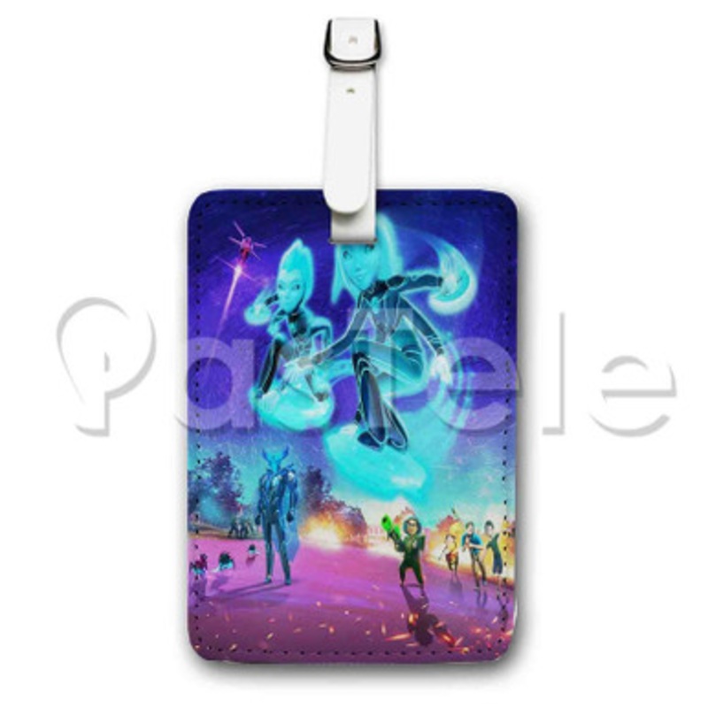 3 Below Tales Of Arcadia Custom Luggage Tags PU Leather Travel Baggage Name ID Labels Tag
