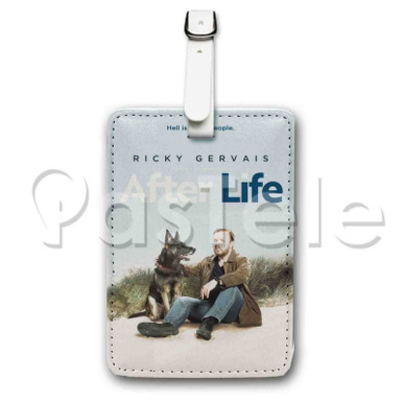 After Life Custom Luggage Tags PU Leather Travel Baggage Name ID Labels Tag